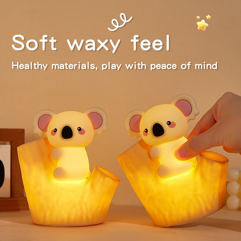 MeWaii® Mini Koala on Tree Branch Silicone Squishy Night Light Cute Perfect Gift