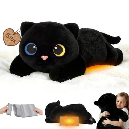 MeWaii® Black Cat Weighted Stuffed Animal